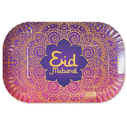 Serverings Tallerkner Eid Mubarak 29x19cm - 2stk