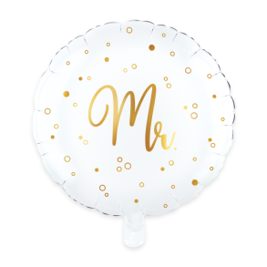 Folieballon Mr. - 45cm