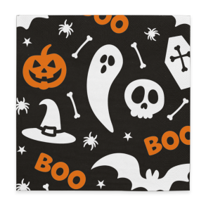 Servietter Halloween Boo 33x33 - 20stk