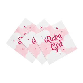 Servietter Baby Girl - 20stk