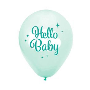 Balloner Hello Baby - 8stk