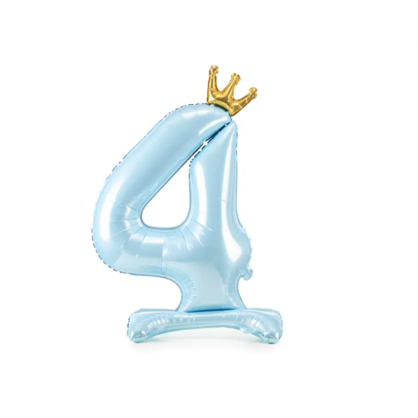 Folieballon Stende Tal Sky Blue - 84cm 