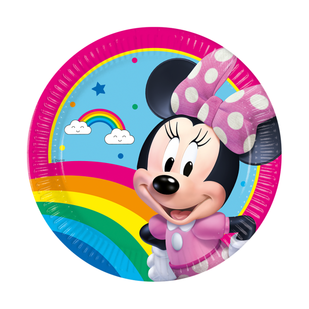 Tallerkner Minnie Mouse �23 - 8stk
