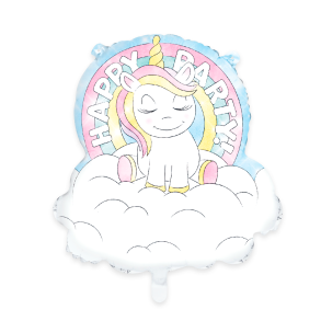 Folieballon Unicorn Happy Party - 66cm