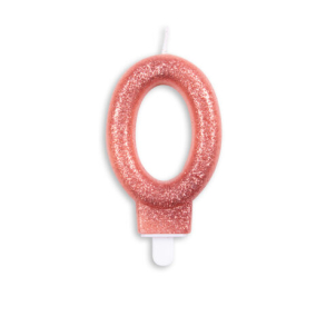 Kagelys Rosa Guld Tal 0 - 7cm