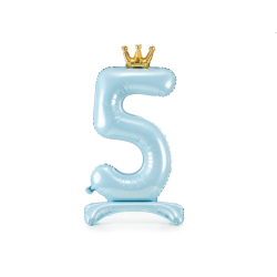 Folieballon Stende Tal Sky Blue - 84cm 