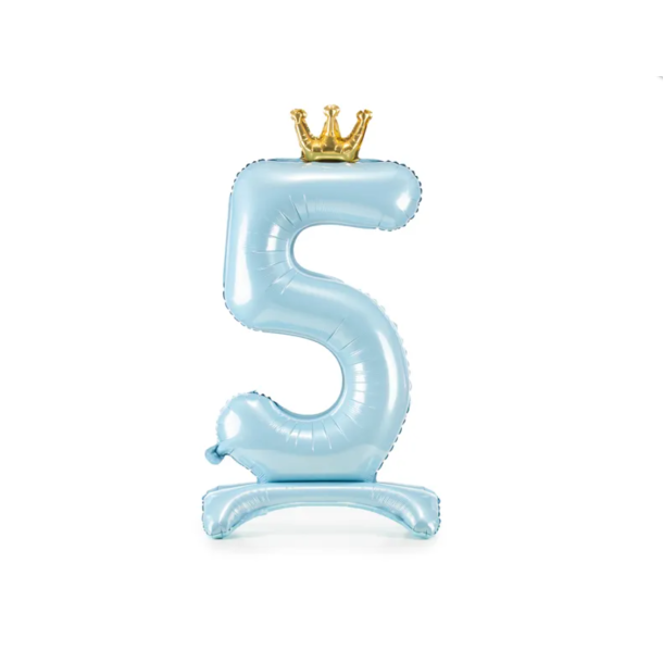 Folieballon Stende Tal Sky Blue - 84cm 