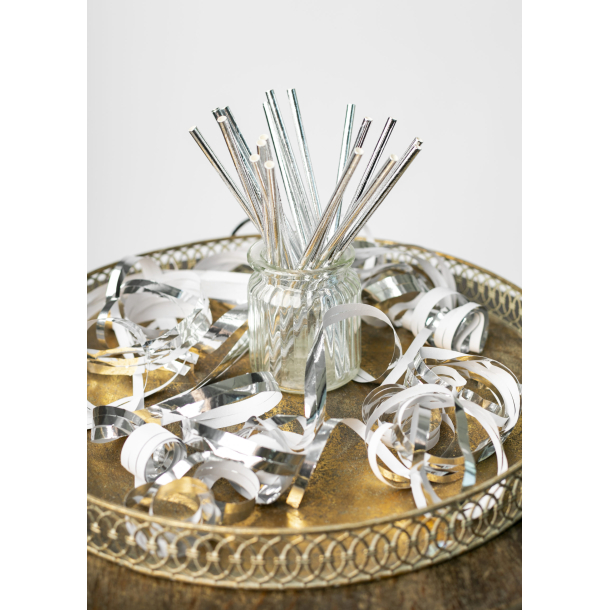 Sugerr Metallisk slv - 20stk