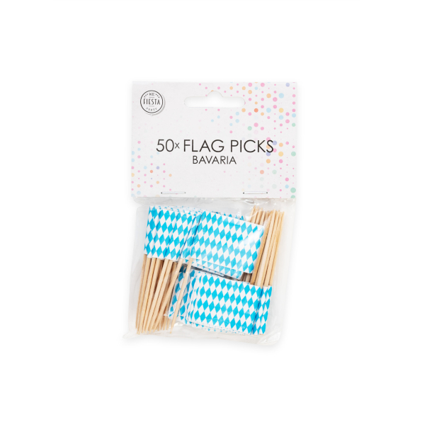 Kageflag Oktoberfest - 50stk