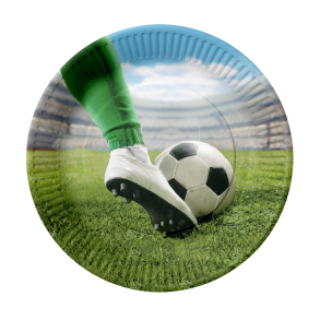 Tallerkner Fodbold �23 - 8stk