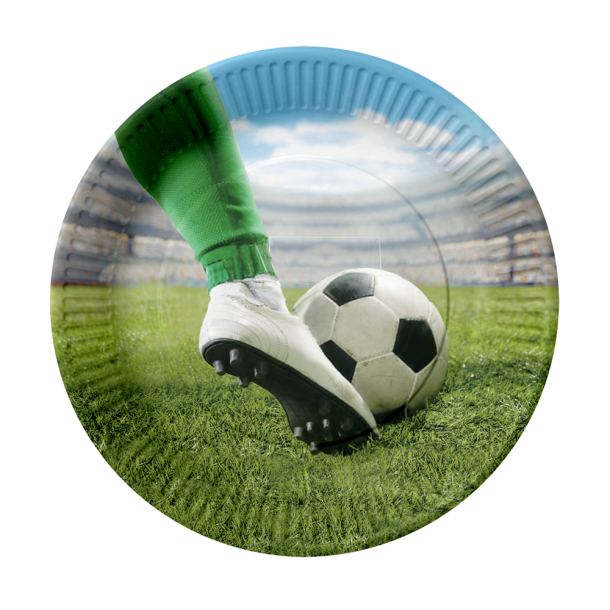 Tallerkner Fodbold �23 - 8stk
