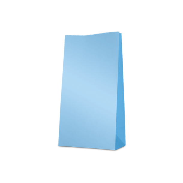 Papirposer Lysebl� - 12stk