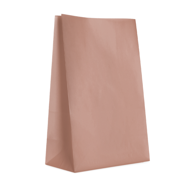 Papirposer Rosa Guld - 12stk