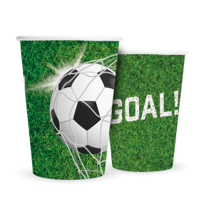 Krus Fodbold 200ml - 8stk