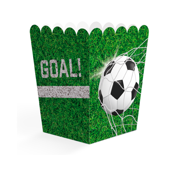 Snack Boks Fodbold 6x6x10 - 8stk