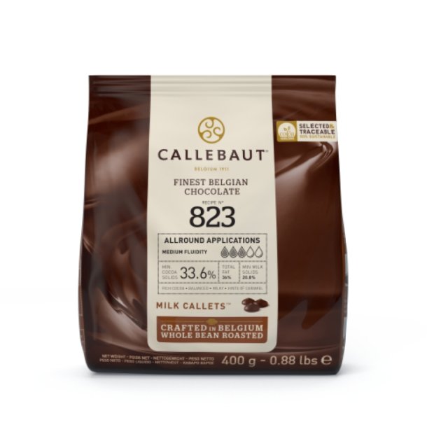 Callebaut Chokolade 823 MLK - 400g