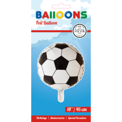 Folieballon Fodbold - 45cm