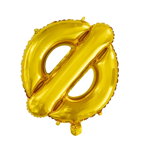 Folieballon "" Guld - 41cm