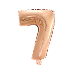 Folieballon Tal Rosa Guld - 40cm 