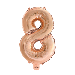 Folieballon Tal Rosa Guld - 40cm 