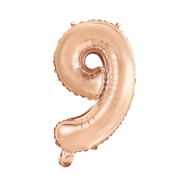 Folieballon Tal Rosa Guld - 40cm 