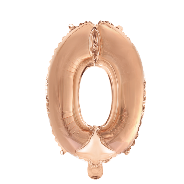 Folieballon Tal Rosa Guld - 40cm 