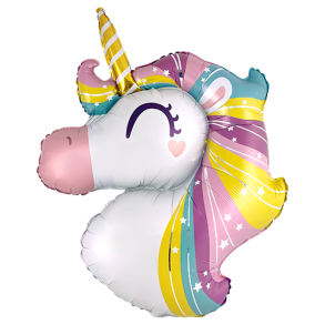 Folieballon Unicorn - 102x79cm 