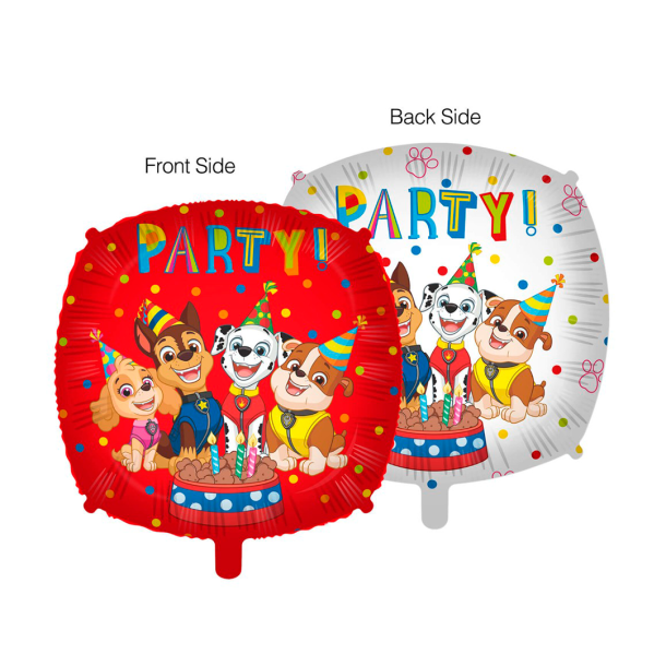 Folieballon Paw Patrol Party - 45cm