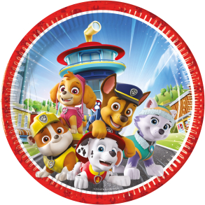 Tallerkner Paw Patrol 23 - 8stk