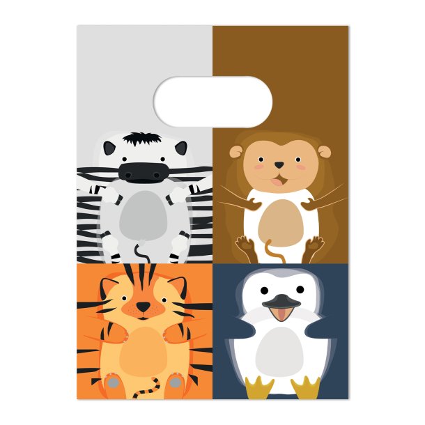 Papirsposer Zoo Animals - 4stk