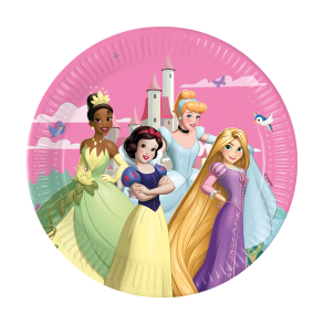 Tallerkner Disney Prinsesser �23 - 8stk