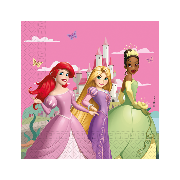 Servietter Disney Prinsesser - 20stk