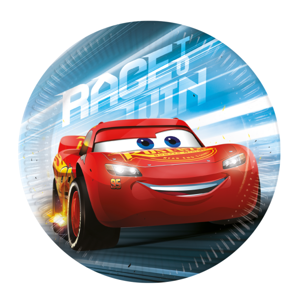 Tallerkner Cars �20 - 8stk