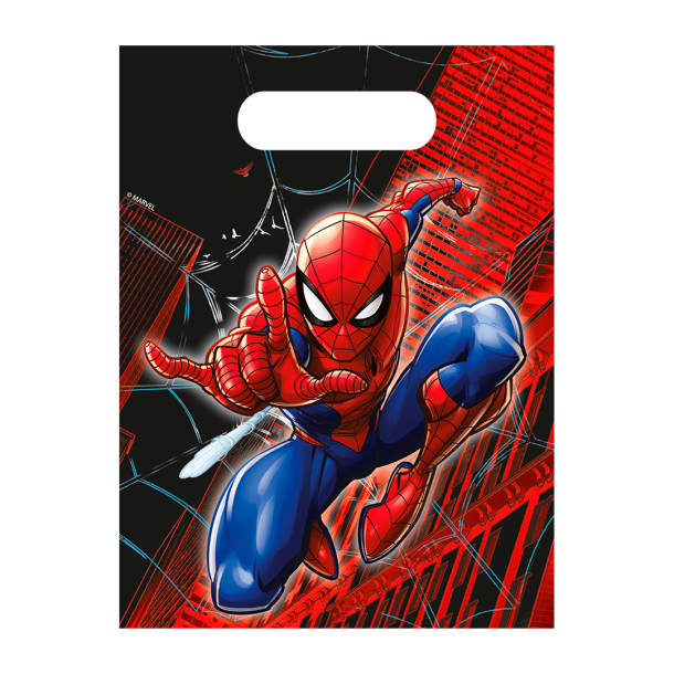 Papirsposer Spiderman World of Web - 4stk