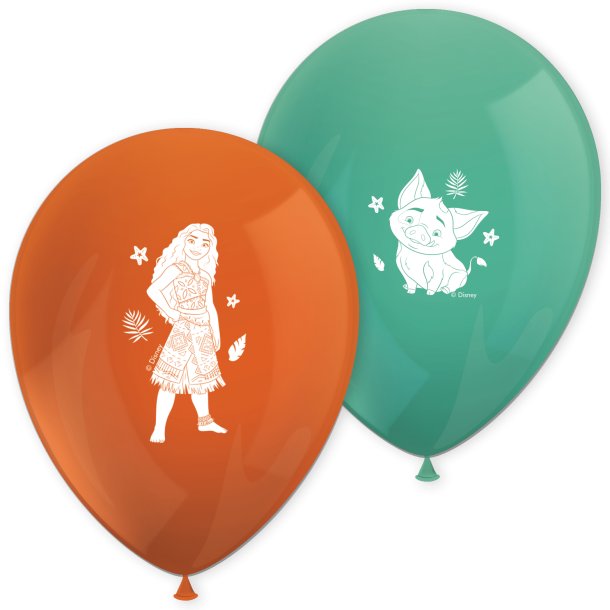 Balloner Moana - 8stk