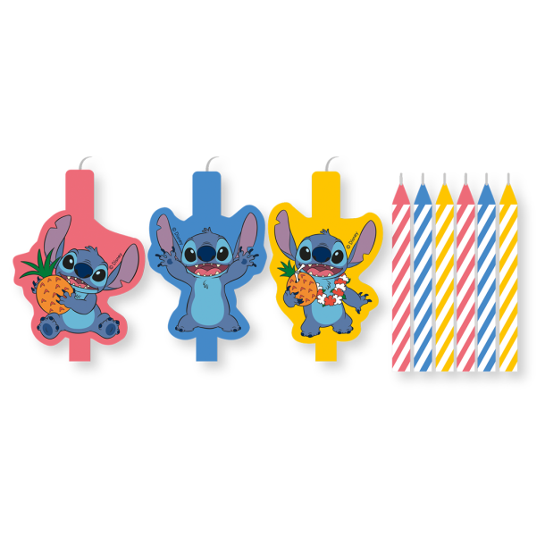 Kagelys Stitch - 9stk