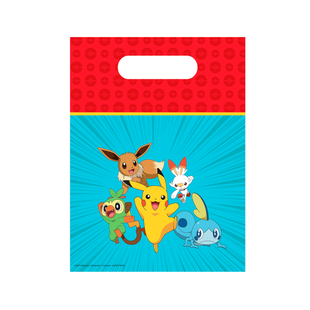 Plastikposer Pokemon - 6stk