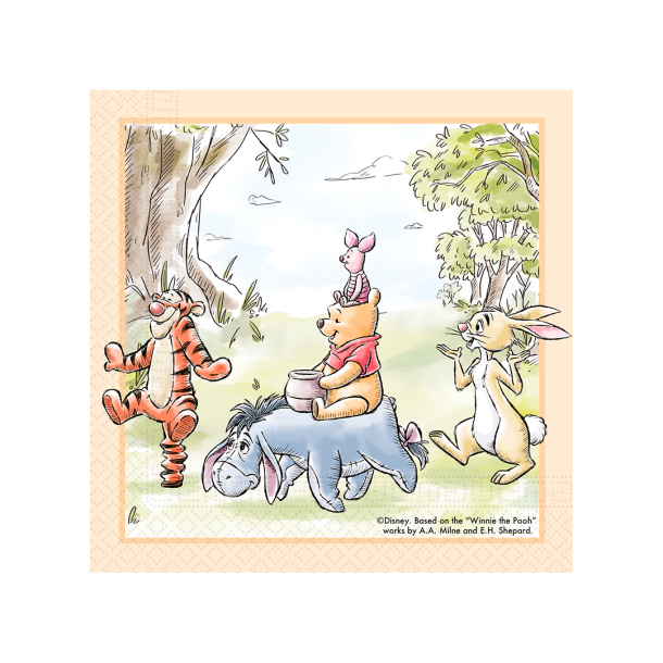 Servietter Winnie The Pooh - 20stk