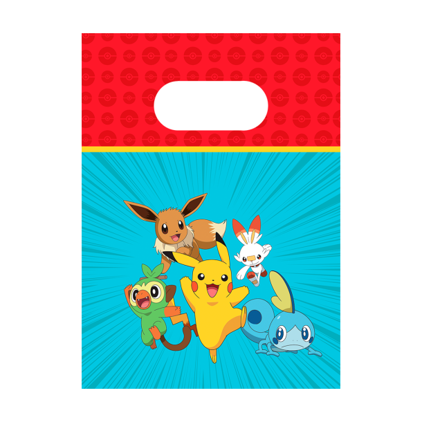 Papirsposer Pokemon - 4stk