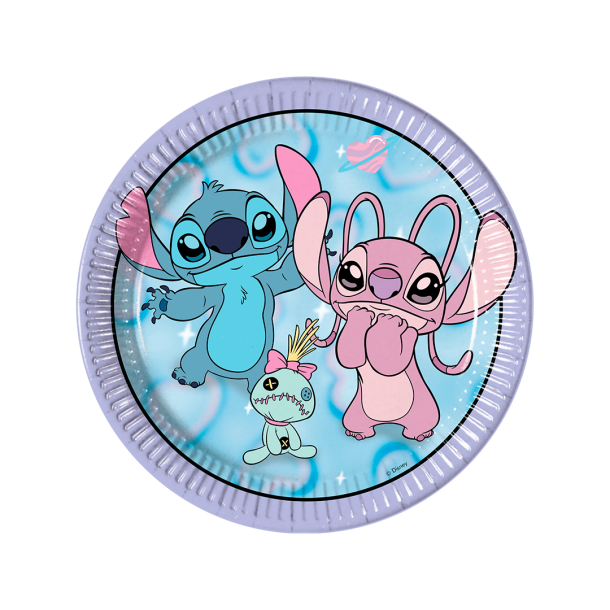 Tallerkner Stitch &amp; Angel �23 - 8stk