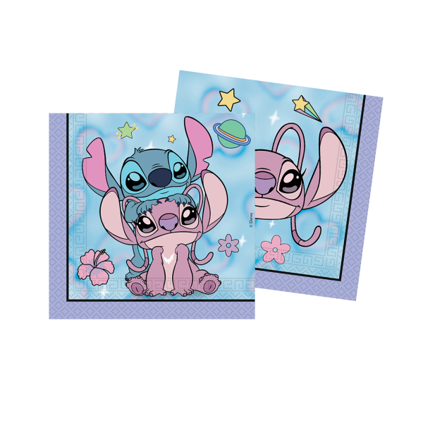 Servietter Stitch &amp; Angel - 20stk