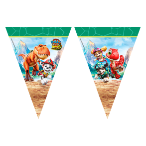 Banner Paw Patrol Dino Movie - 9flag