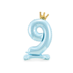 Folieballon Stende Tal Sky Blue - 84cm 