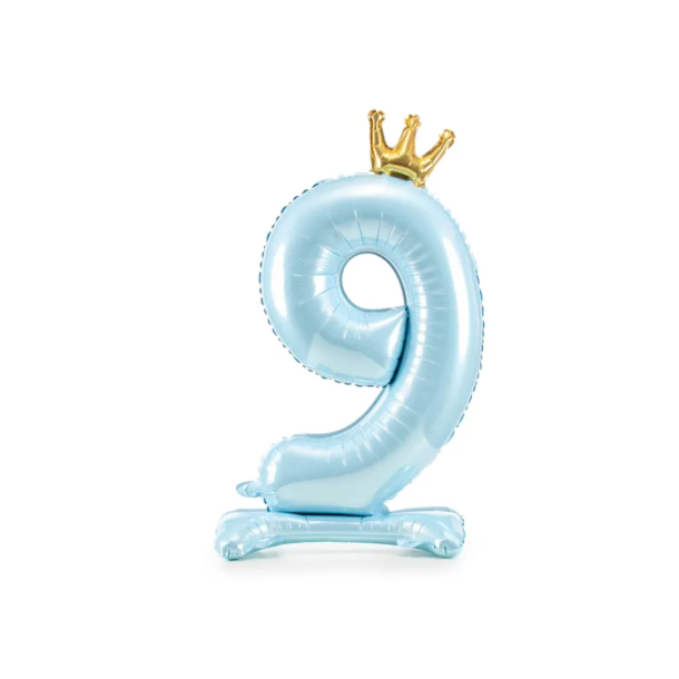 Folieballon Stende Tal Sky Blue - 84cm 