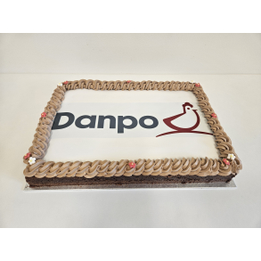 Kage m. Sukkerprint - 25pers