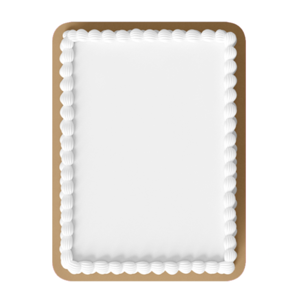 Luksus Sukkerprint F� Designet - 19x25cm