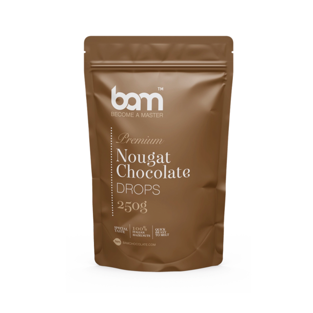 BAM Chokolade Drops Nougat - 250g