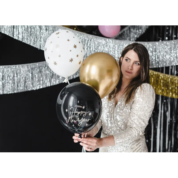 Balloner Happy New Year - 6stk