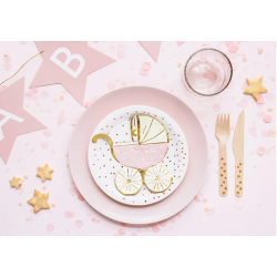 Servietter Barnevogn Lyserd - 20stk