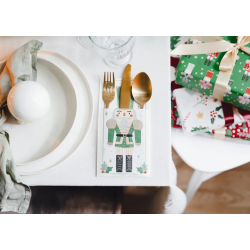 Bestikholder Nddeknkker 10x20 cm - 6stk